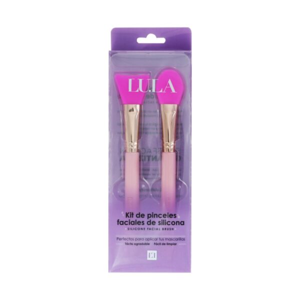 SET DE BROCHAS SILICONA X 2 PCS LULA