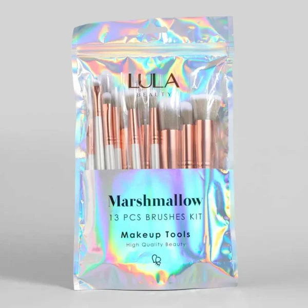 KIT DE BROCHAS 13 PCS MARSHMALLOW LULA